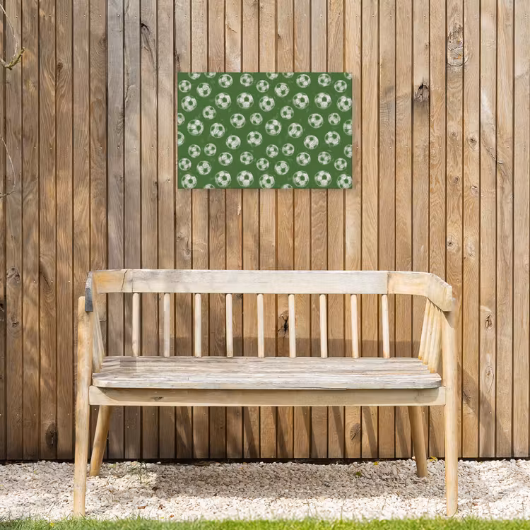 Buiten canvas - Voetbal - Sport - Groen — 3