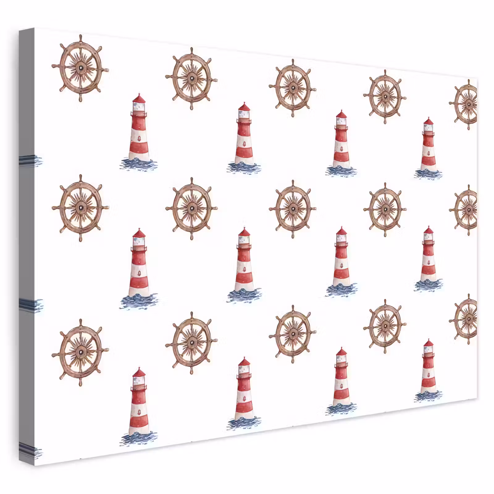 Buiten canvas - Nautisch - Klassiek - Rood — 1