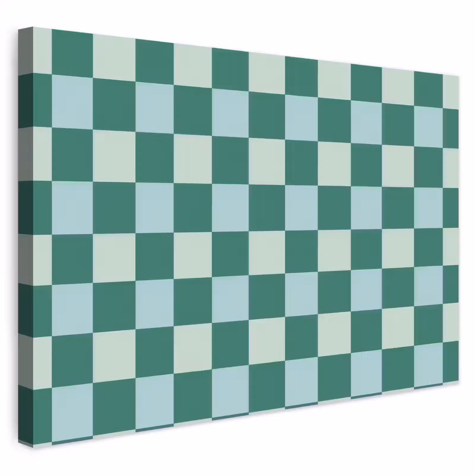 Buiten canvas - Schaak - Klassiek - Groen — 1