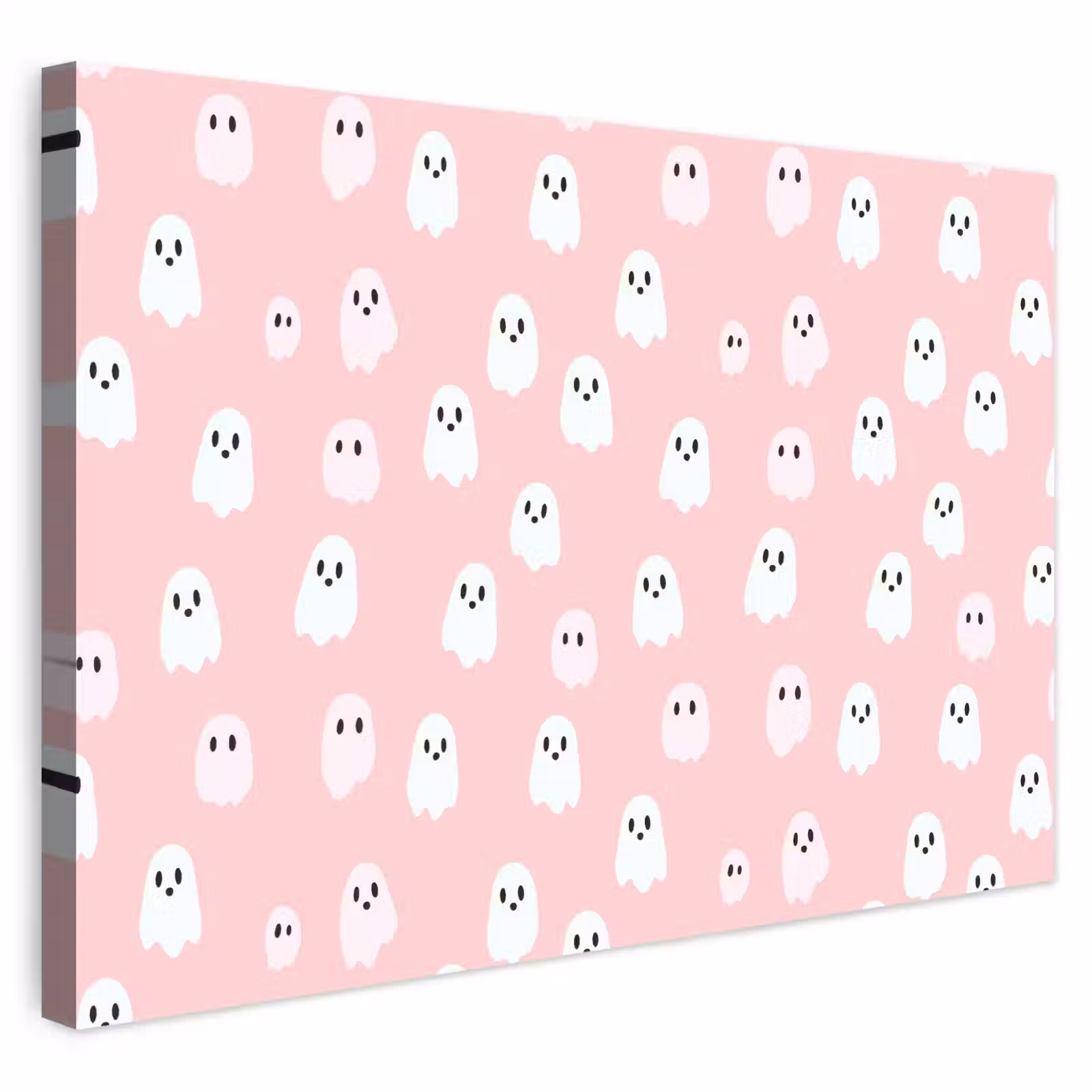 Buiten canvas - Spookjes - Patroon - Roze — 1