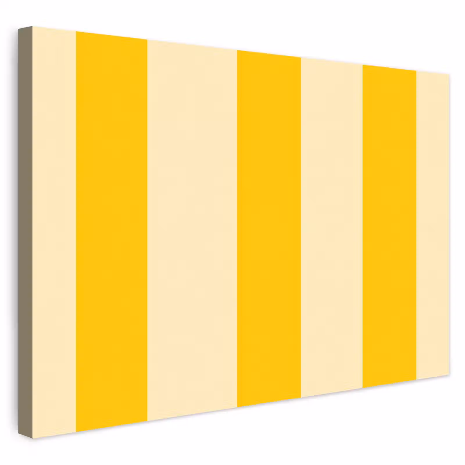 Buiten canvas - Strepen - Klassiek - Geel — 1