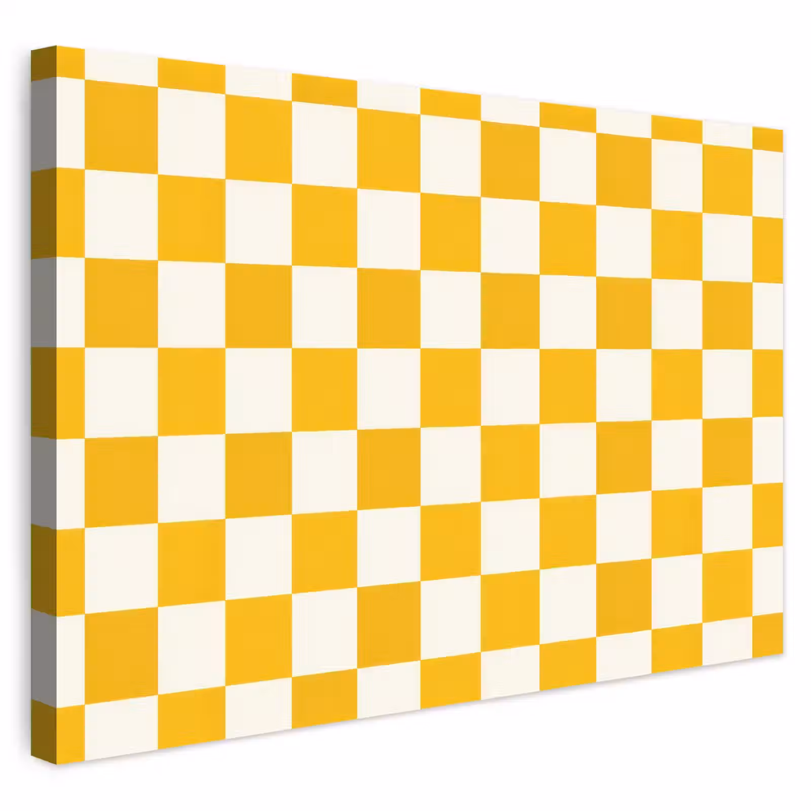 Buiten canvas - Traditioneel - Patroon - Geel — 1