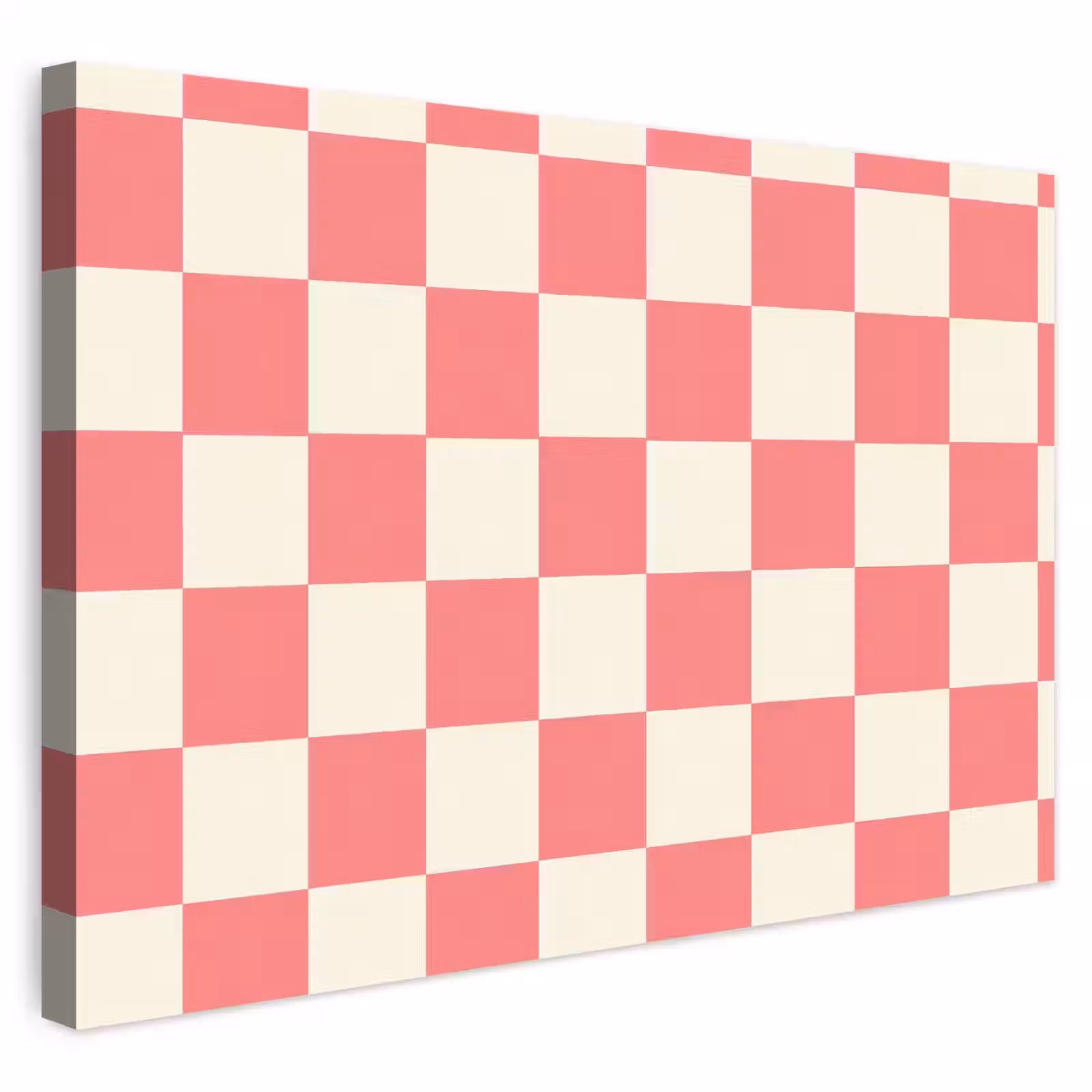 Buiten canvas - Traditioneel - Patroon - Roze — 1