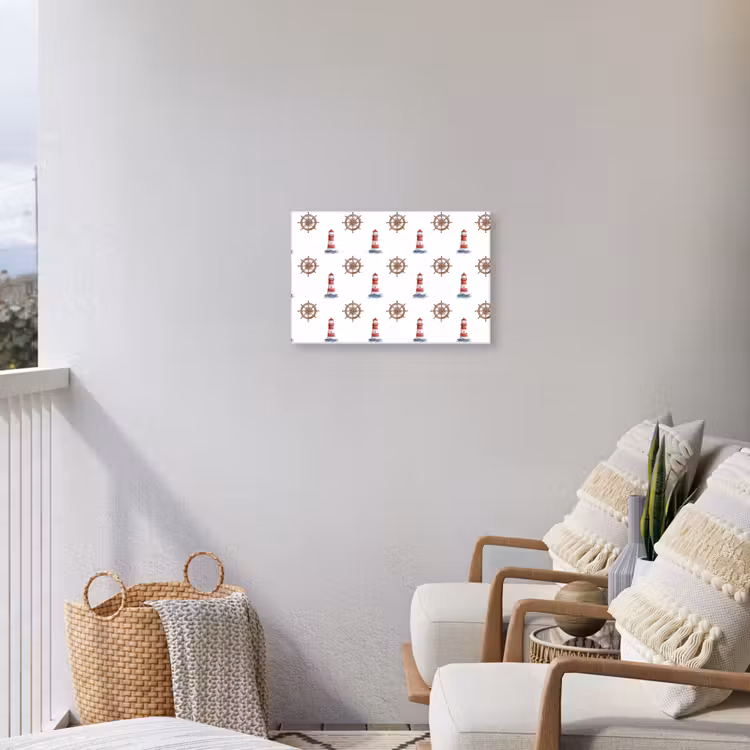 Buiten canvas - Nautisch - Klassiek - Rood — 4