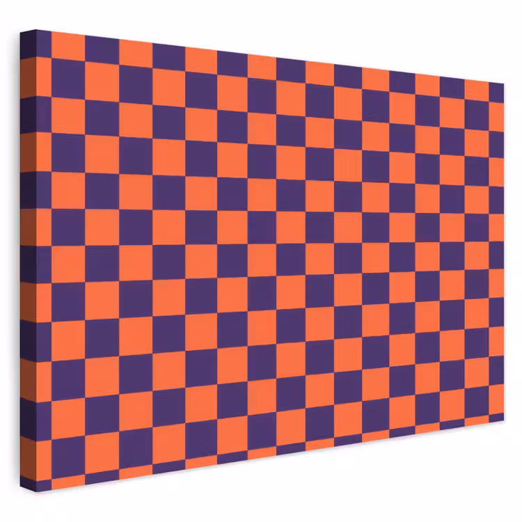 Buiten canvas - Patroon - Klassiek - Paars — 1