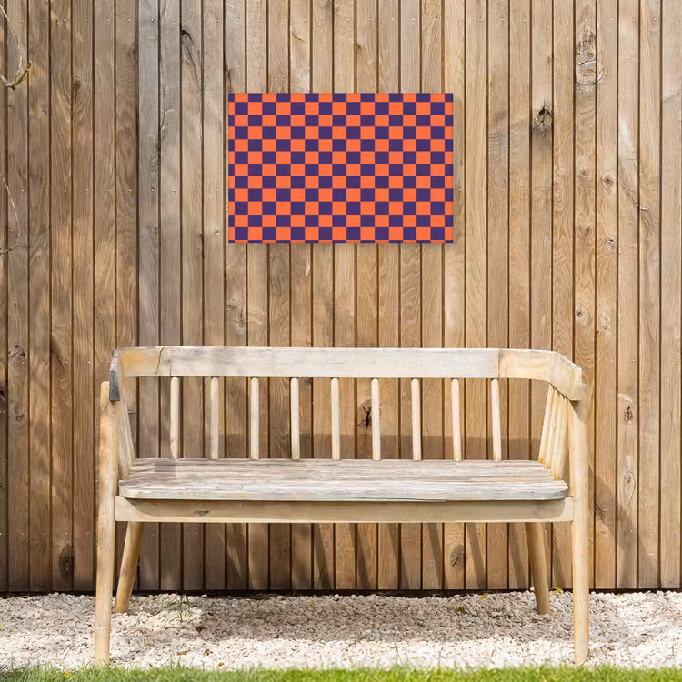 Buiten canvas - Patroon - Klassiek - Paars — 3