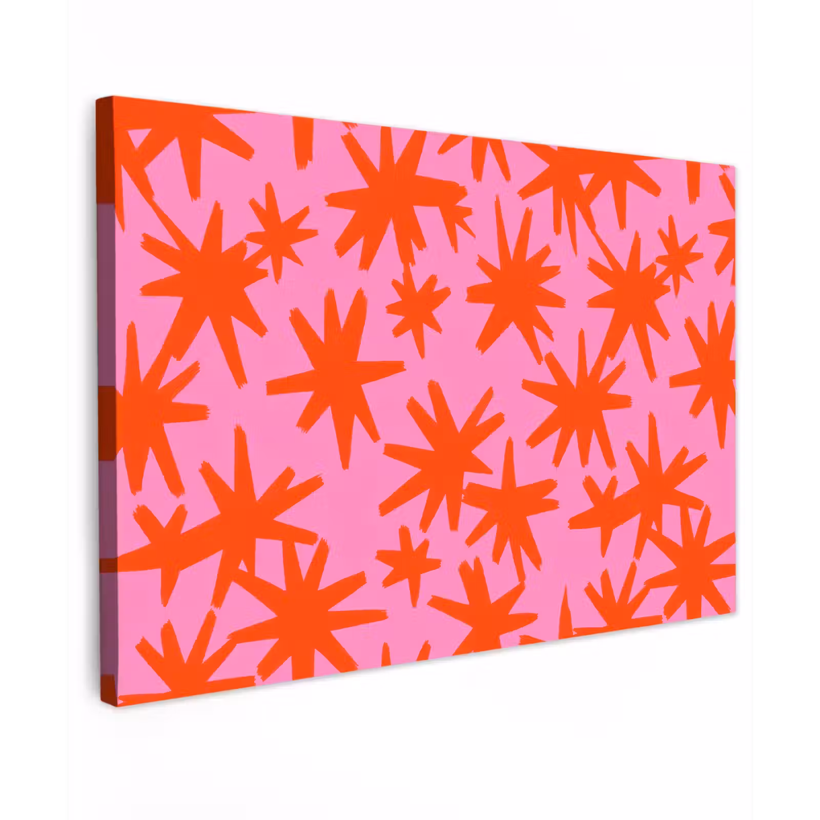 Buiten canvas - Modern - Sterren - Roze — 1