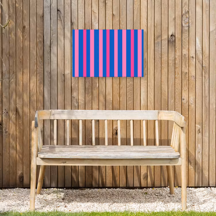 Buiten canvas - Modern - Optisch - Roze — 3
