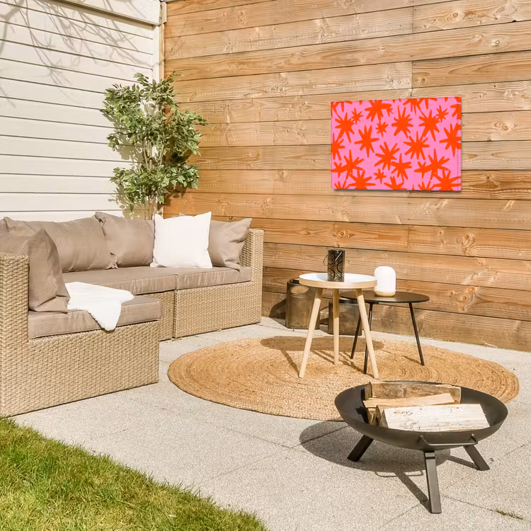 Buiten canvas - Modern - Sterren - Roze — 5