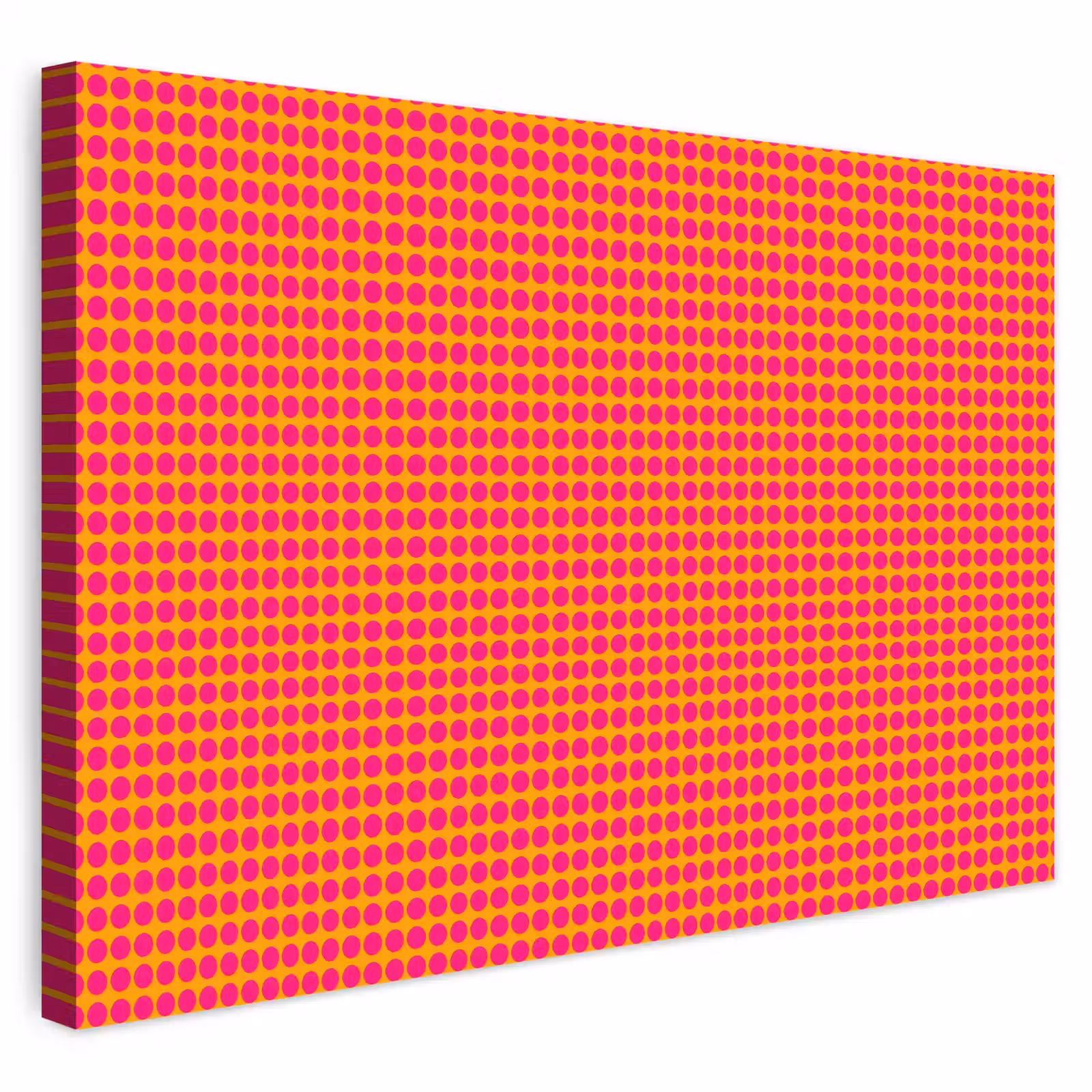 Buiten canvas - Modern - Stippen - Oranje — 1
