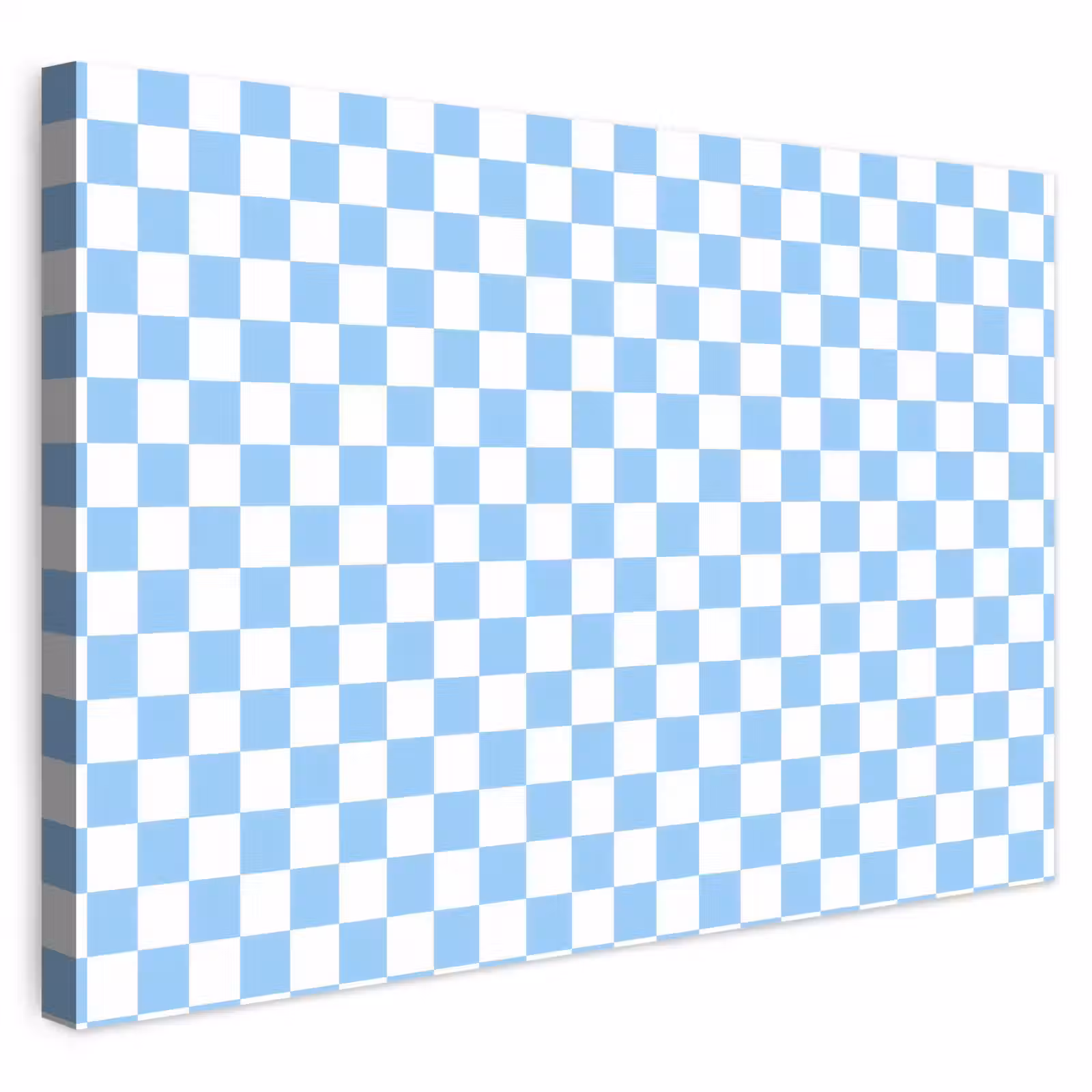 Buiten canvas - Schaakbord - Klassiek - Blauw — 1