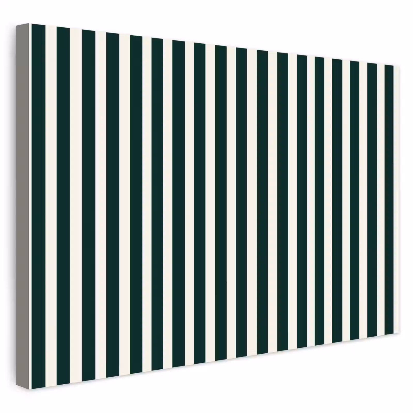 Buiten canvas - Strepen - Klassiek - Groen — 1