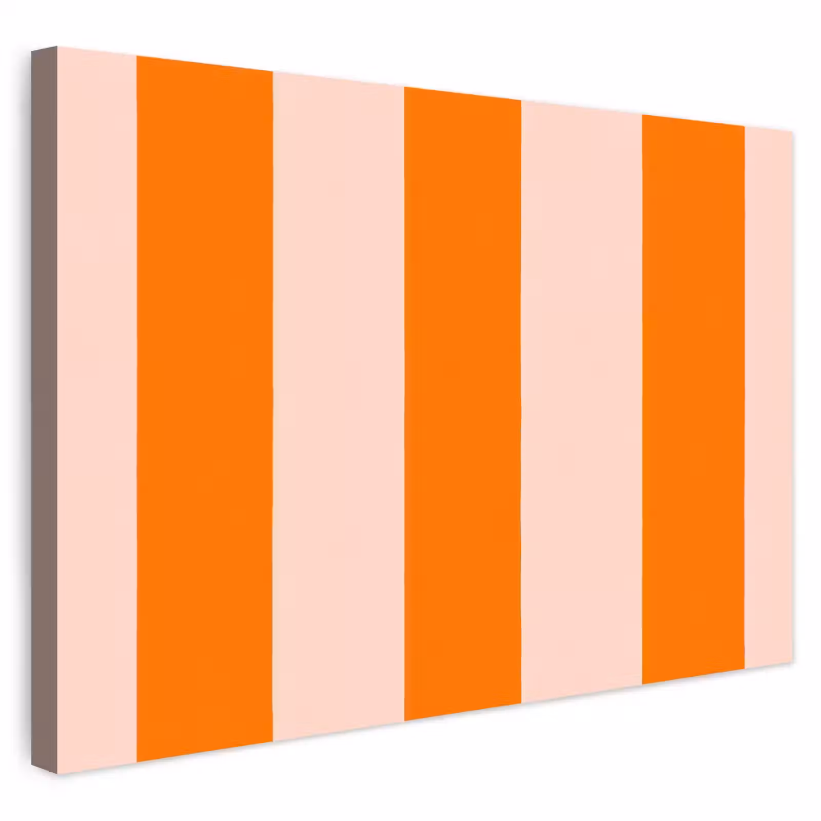 Buiten canvas - Strepen - Modern - Oranje — 1