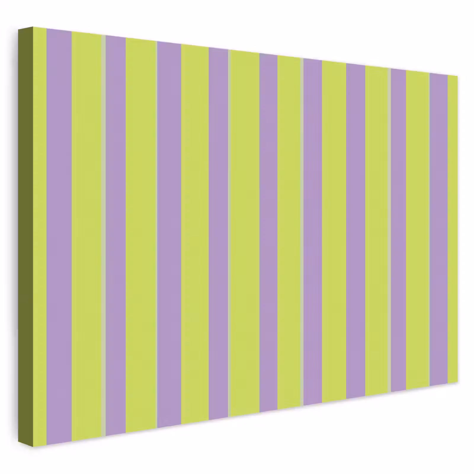Buiten canvas - Strepen - Patroon - Groen — 1
