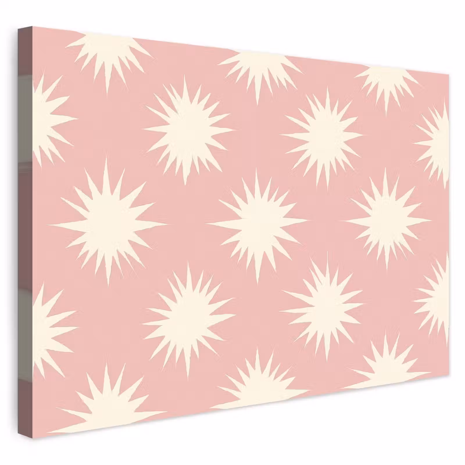 Buiten canvas - Zonnen - Patroon - Roze — 1