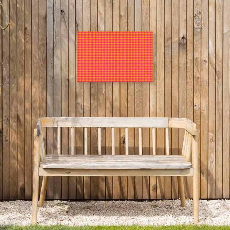 Buiten canvas - Modern - Stippen - Oranje — 3