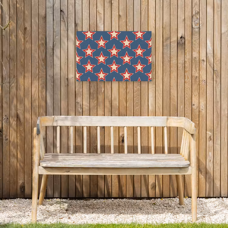Buiten canvas - Ster - Klassiek - Blauw — 3