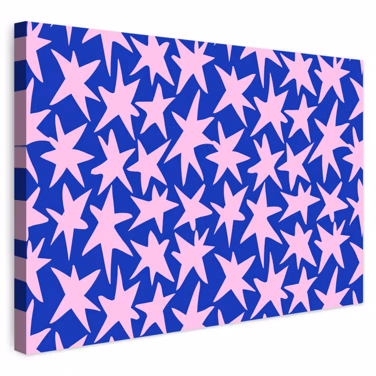Buiten canvas - Modern - Sterren - Blauw — 1