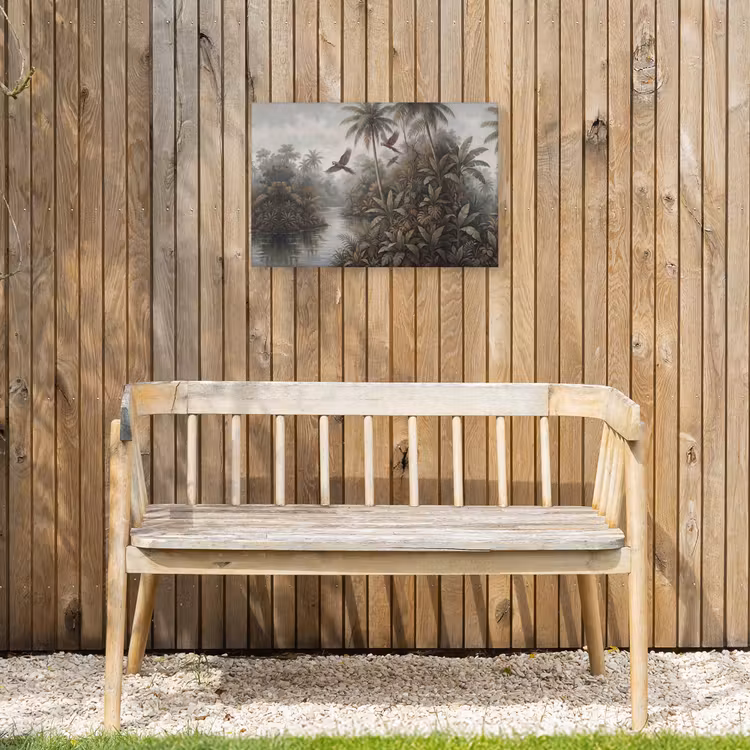 Buiten canvas - Vogel - Vliegend - Tropisch - Landschap - Klassiek — 3