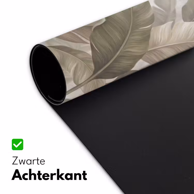 Bureau onderlegger - Bladeren - Tropisch - Natuur - Abstract - Beige — 5