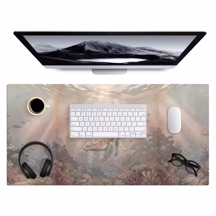 Bureau onderlegger - Dier - Onderwater - Oceaan - Illustratie - Zeeleven — 4