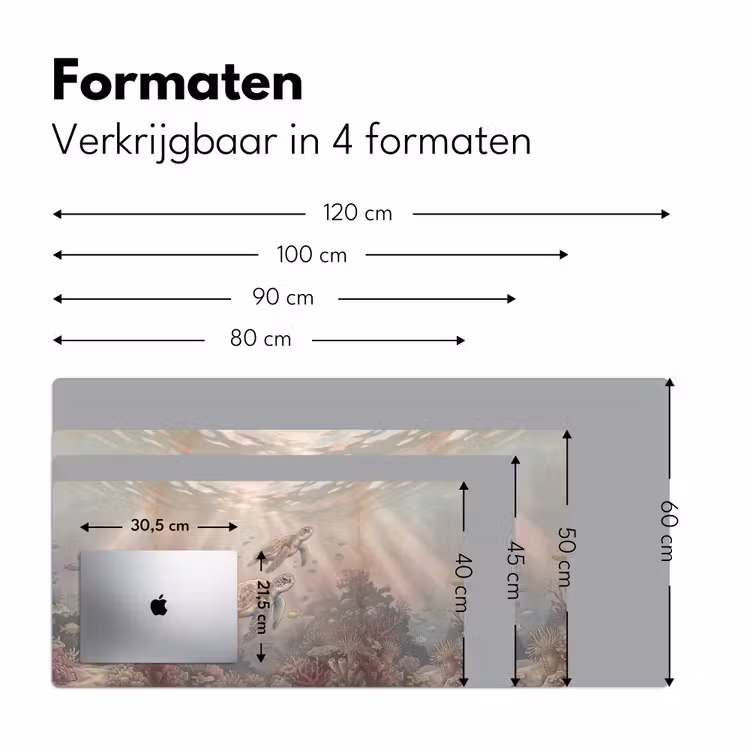 Bureau onderlegger - Dier - Onderwater - Oceaan - Illustratie - Zeeleven — 8