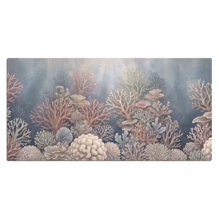 Bureau onderlegger - Koraal - Zeeleven - Onderwater - Illustratie - Natuur — 2
