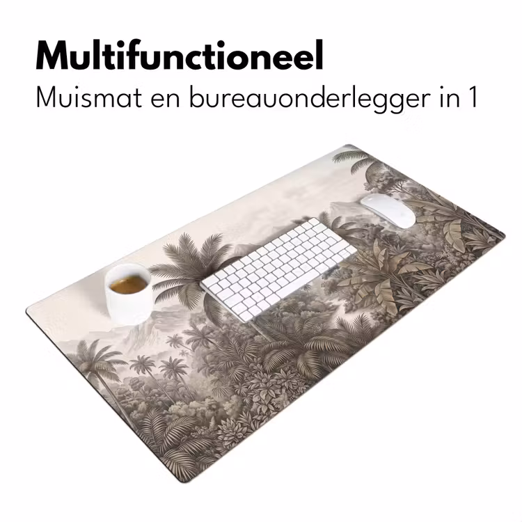 Bureau onderlegger - Natuur - Bergen - Rivier - Tropisch - Vintage — 7
