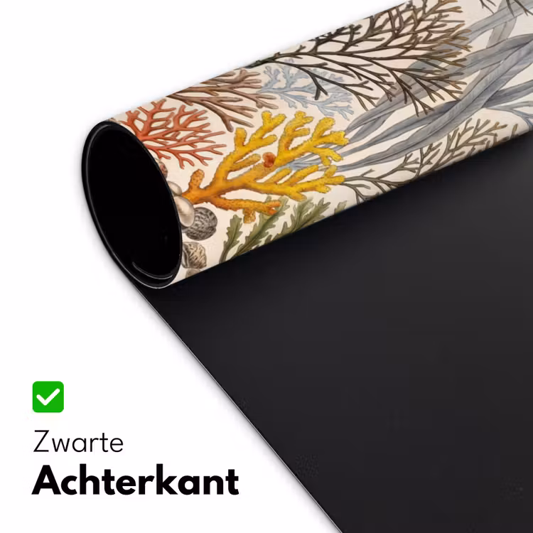 Bureau onderlegger - Natuur - Onderwater - Botanisch - Vintage - Kleurrijk — 5