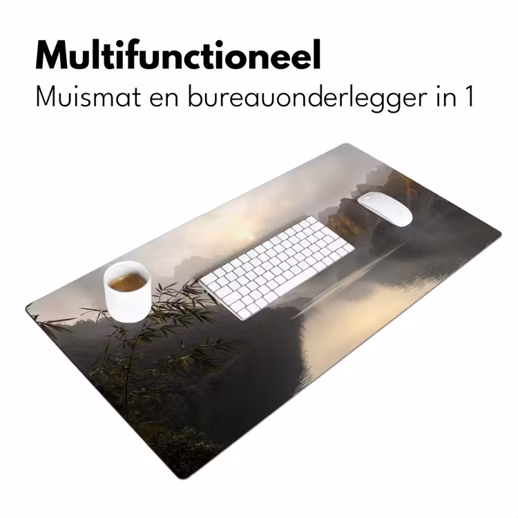 Bureau onderlegger - Bergen - Water - Mist - Natuur - Landschap — 7