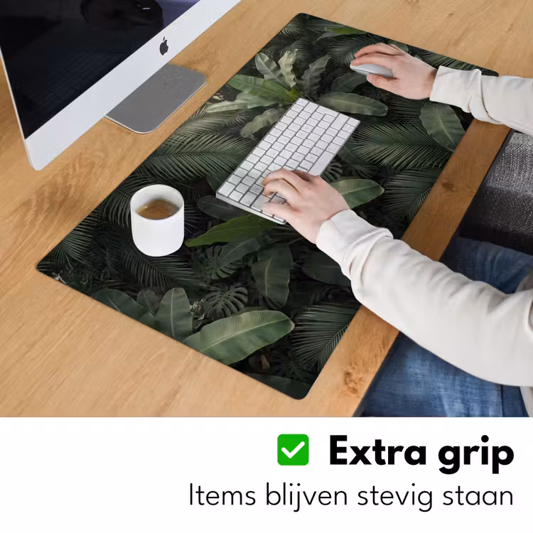 Bureau onderlegger - Bladeren - Groen - Tropisch - Natuur — 6