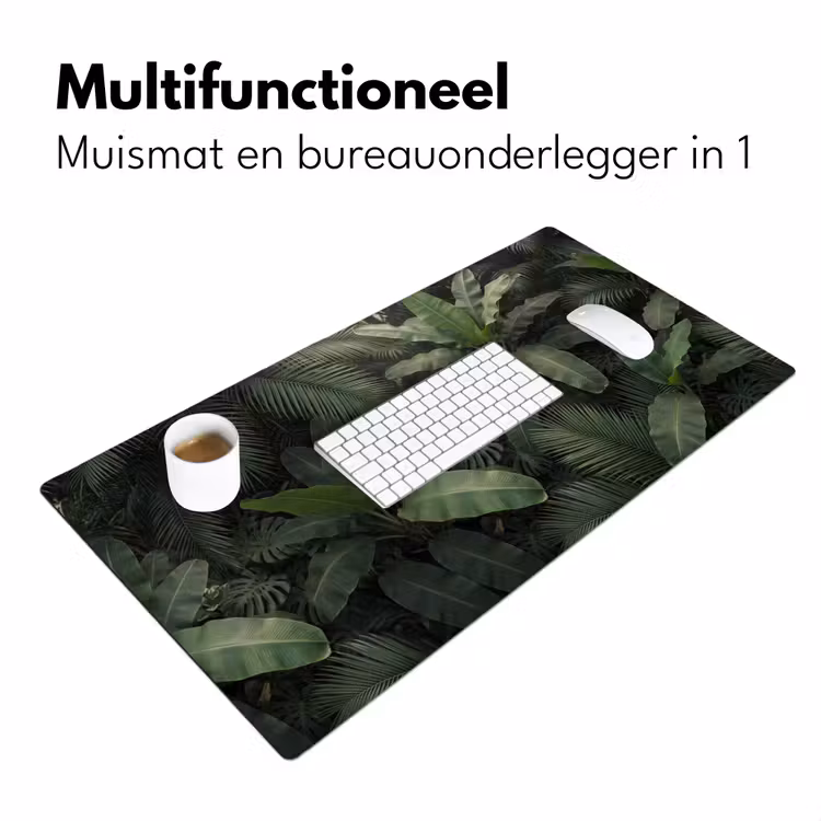 Bureau onderlegger - Bladeren - Groen - Tropisch - Natuur — 7