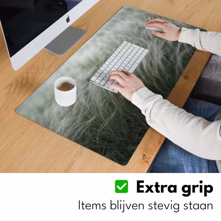 Bureau onderlegger - Gras - Wazig - Natuur - Groen - Zacht — 6
