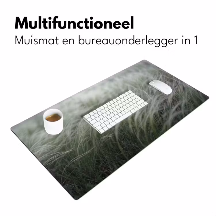 Bureau onderlegger - Gras - Wazig - Natuur - Groen - Zacht — 7
