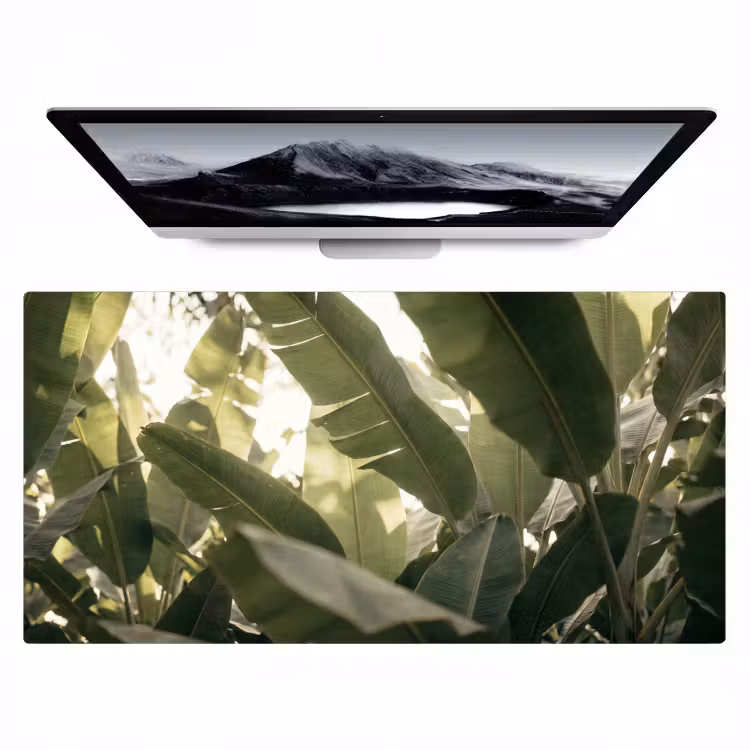 Bureau onderlegger - Natuur - Bladeren - Groen - Tropisch - Detail — 1