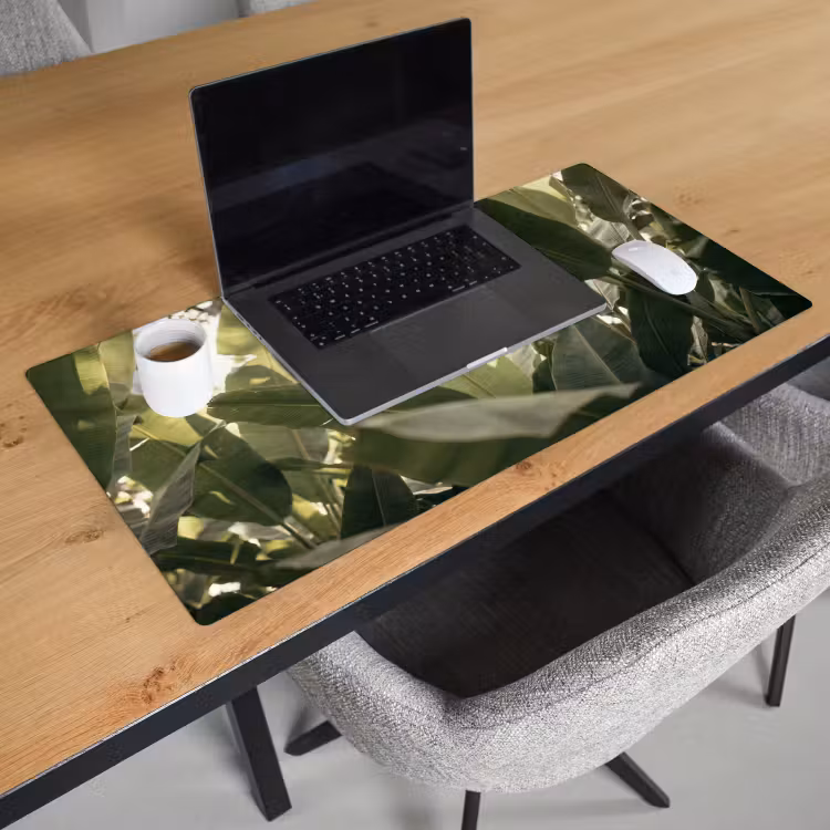 Bureau onderlegger - Natuur - Bladeren - Groen - Tropisch - Detail — 3