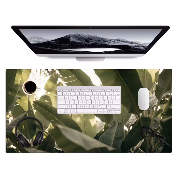 Bureau onderlegger - Natuur - Bladeren - Groen - Tropisch - Detail — 4
