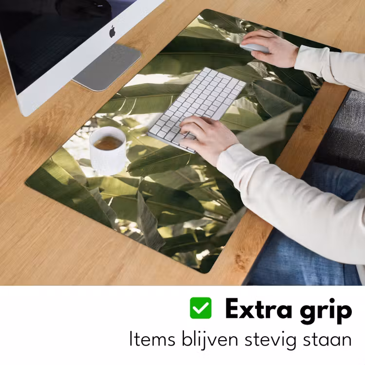 Bureau onderlegger - Natuur - Bladeren - Groen - Tropisch - Detail — 6