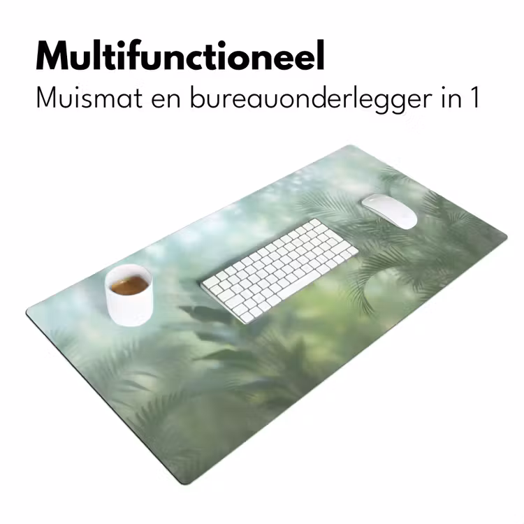 Bureau onderlegger - Natuur - Vervaagd - Groen - Abstract - Modern — 7