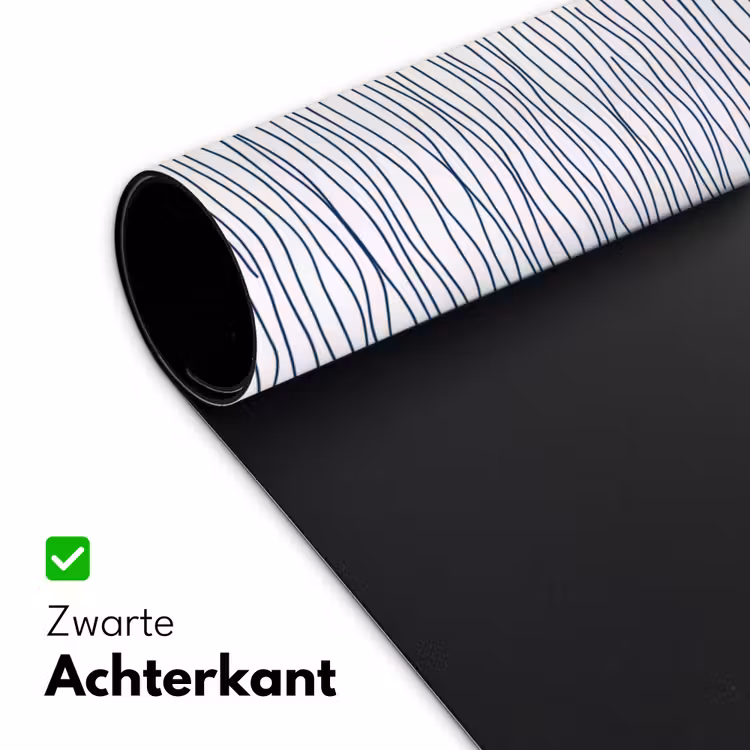 Bureau onderlegger - Boot - Water - Rood - Illustratie - Minimalistisch — 5