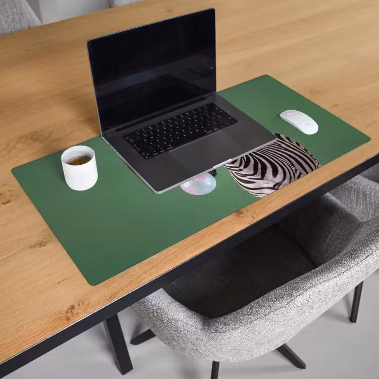 Bureau onderlegger - Dier - Bril - Bel - Modern - Groen — 3