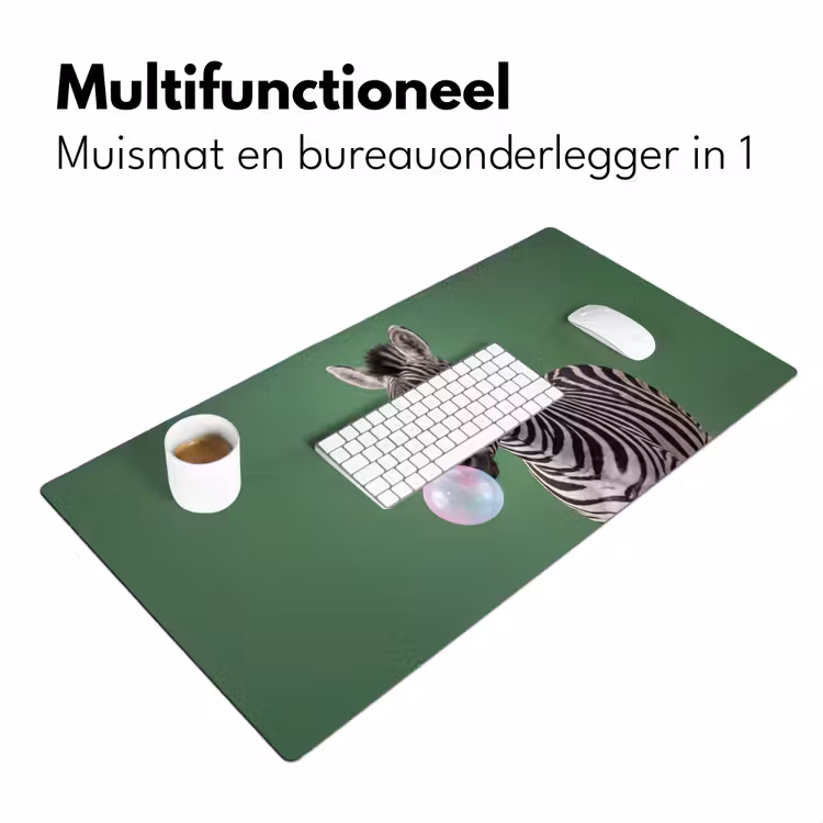 Bureau onderlegger - Dier - Bril - Bel - Modern - Groen — 7