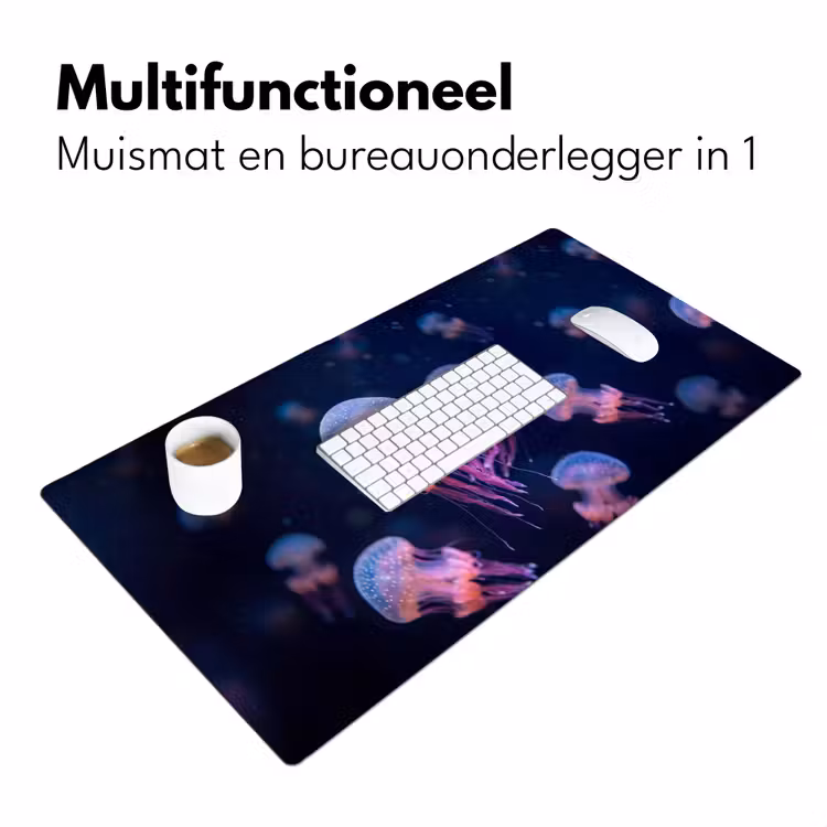 Bureau onderlegger - Dier - Onderwater - Natuur - Roze - Mysterieus — 7