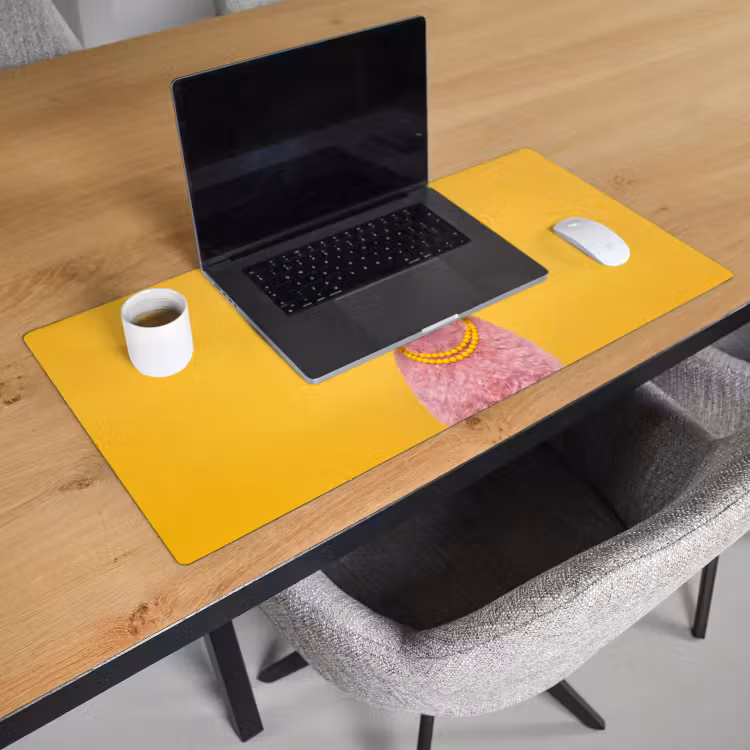 Bureau onderlegger - Hond - Kauwgum - Dieren - Modern - Roze — 3