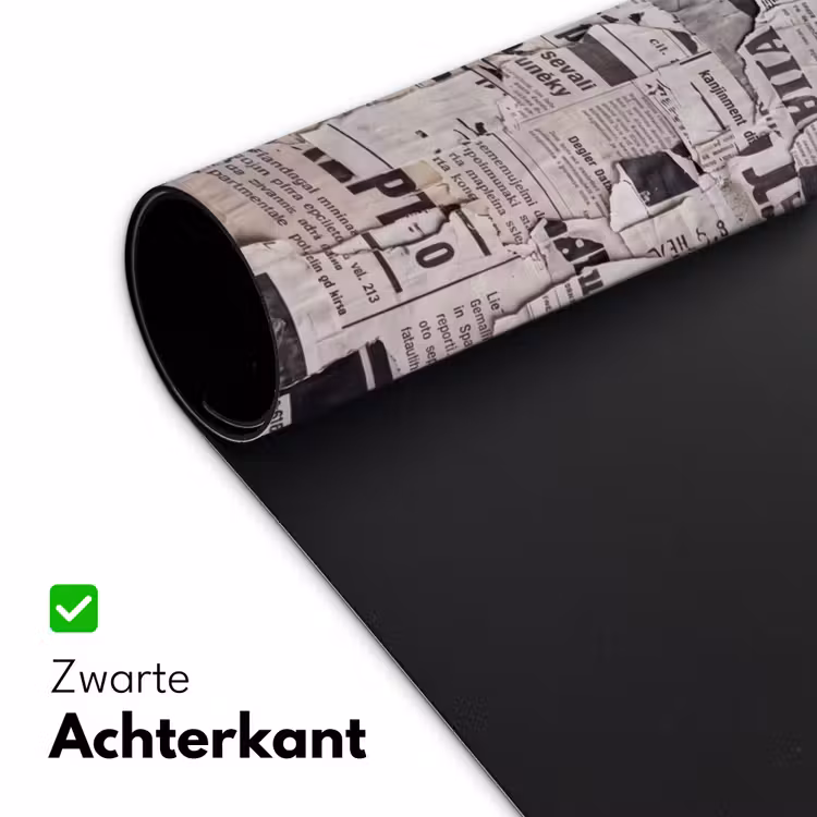 Bureau onderlegger - Krant - Gescheurd - Textuur - Abstract - Zwart-wit — 5