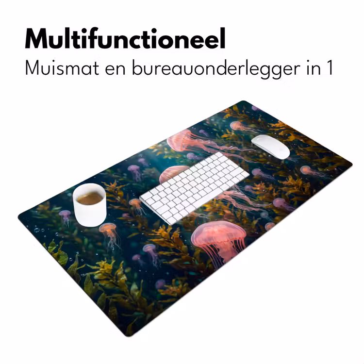 Bureau onderlegger - Kwal - Roze - Onderwater - Zeeleven - Dieren — 7
