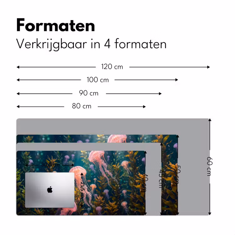 Bureau onderlegger - Kwal - Roze - Onderwater - Zeeleven - Dieren — 8