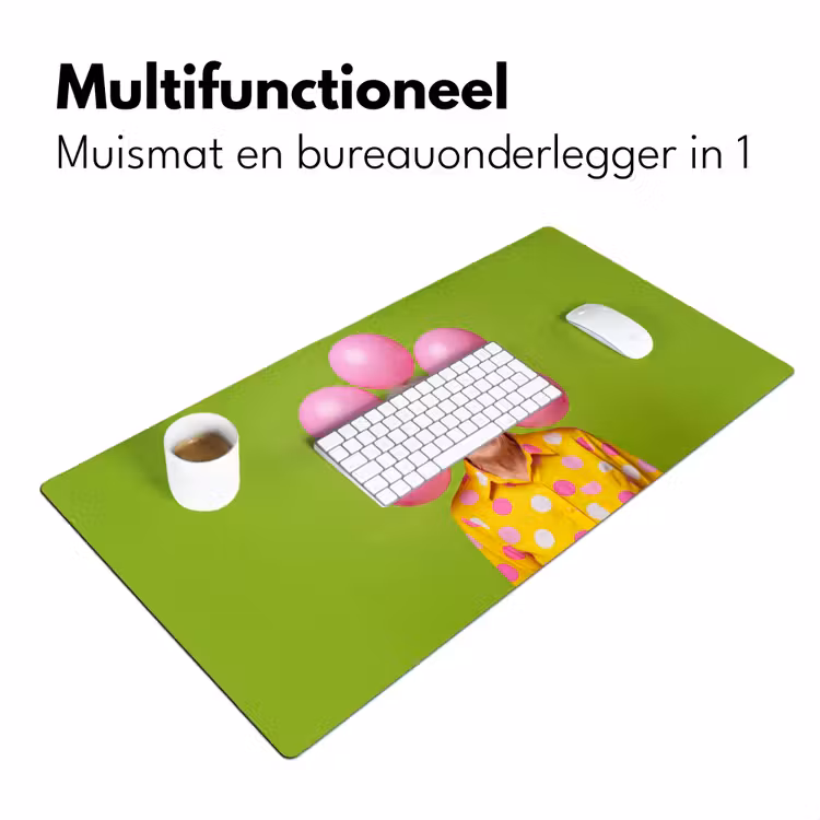 Bureau onderlegger - Mens - Ballonnen - Feest - Kleurrijk - Roze — 7
