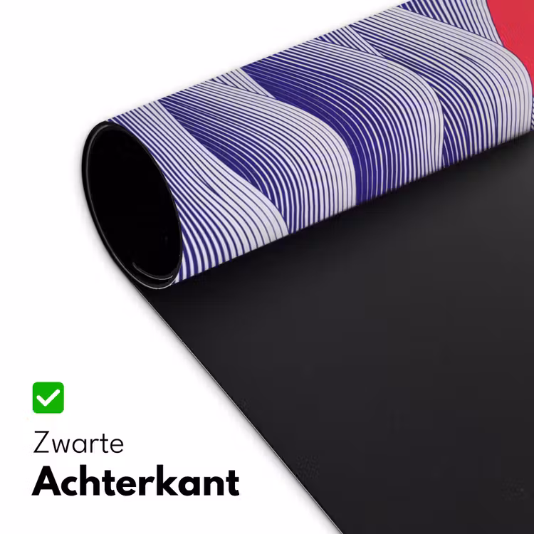 Bureau onderlegger - Golven - Zon - Natuur - Abstract - Rood — 5