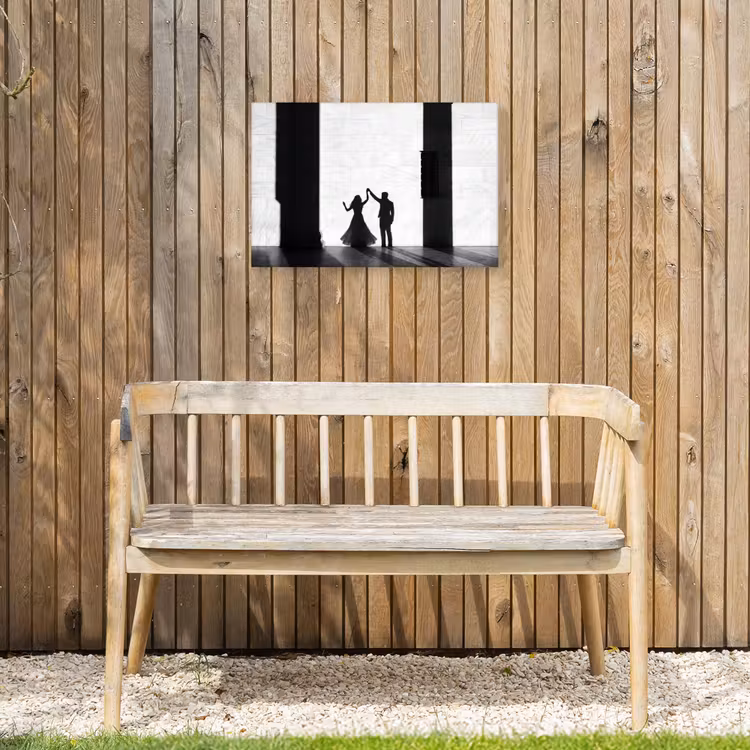 Buiten canvas - Mensen - Schaduw - Dans - Zwart-wit - Liefde — 3